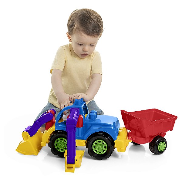 Carro Rodadinhos Blocks Completo Tateti