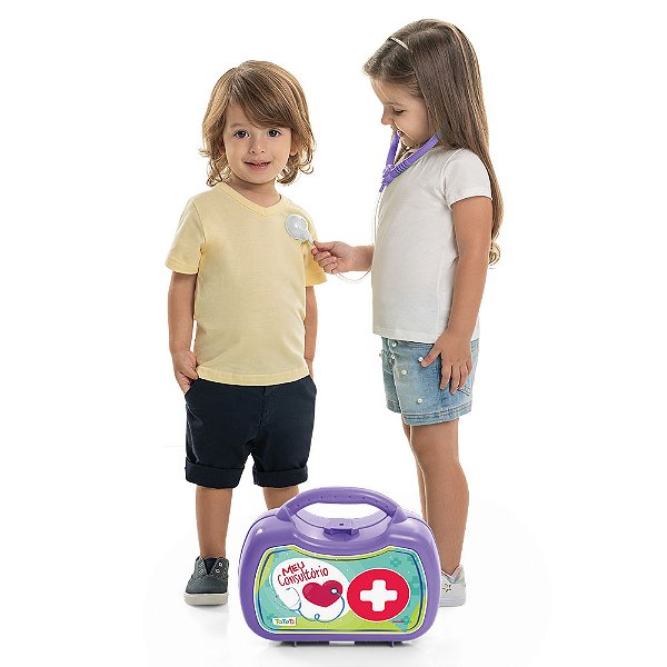 Kit Médico Meu Consultorio Menina Tateti