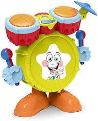 Baby Batera com Som e Luz Tateti