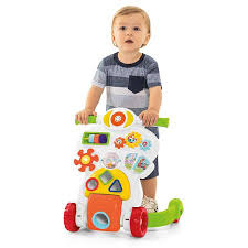Andador Infantil Piloto Com Som Luz Educativo Tateti