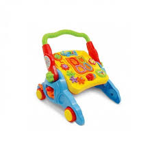 Andador Colorido 4 X 1 Com Som Maral