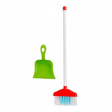 Kit Vassoura e Pá Fast Clean Maral