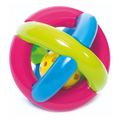 Bola Maluquinha Bebê Mercotoys-Solapa