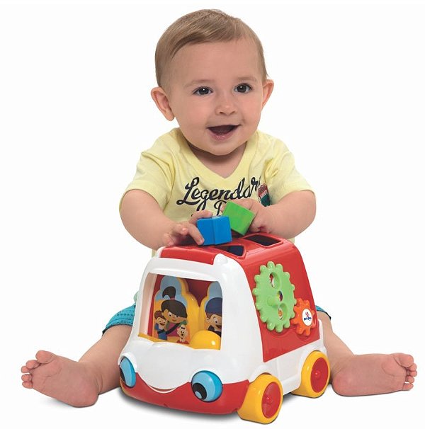 Baby Bus Didático Mercotoys