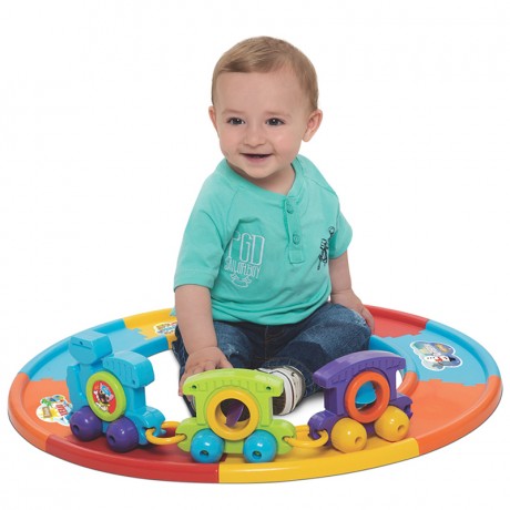 Babytrain Express 8 Trilhos Mercotoys