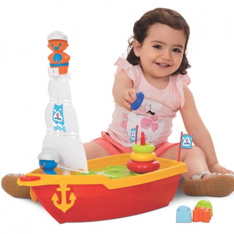 Mega Barco Didático Mercotoys