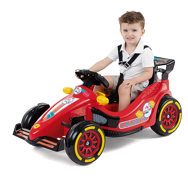 Quadriciclo F25 Fórmula 1 Vermelho Calesita