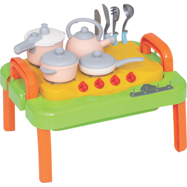 Mesinha Baby Gourmet Colorida Mercotoys