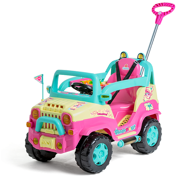 Jeep Pedal e Passeio Diipi Rainbow Calesita