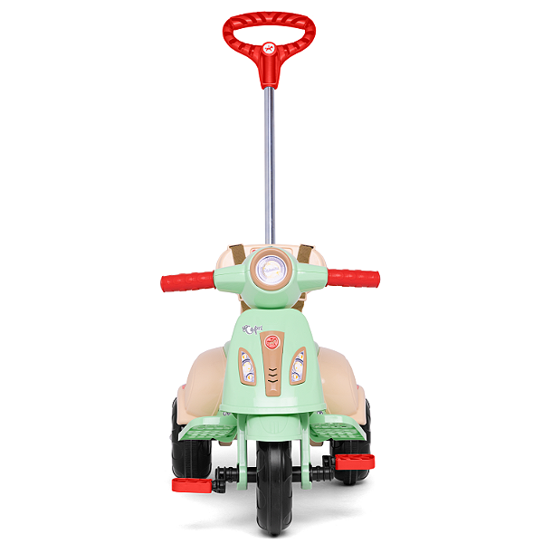 Triciclo Pedal e Passeio Vespita Capri Verde Calesita
