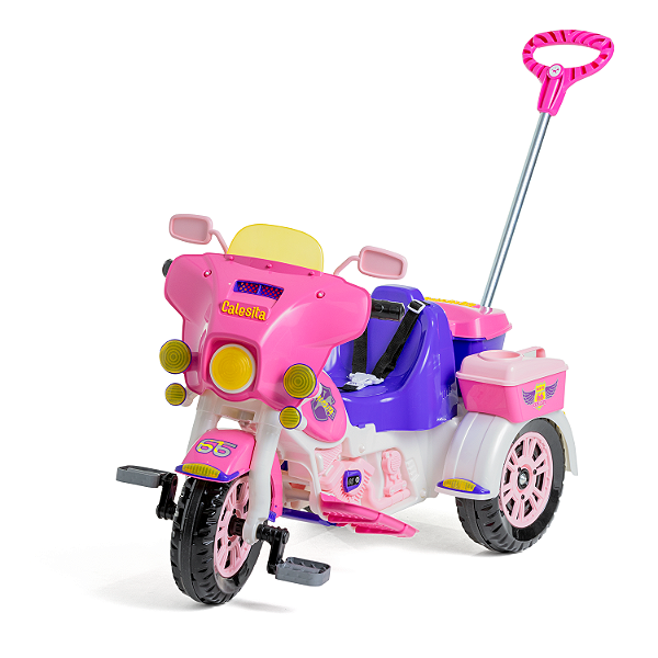 Triciclo Pedal e Passeio Street Classic Pop Calesita - Lançamento