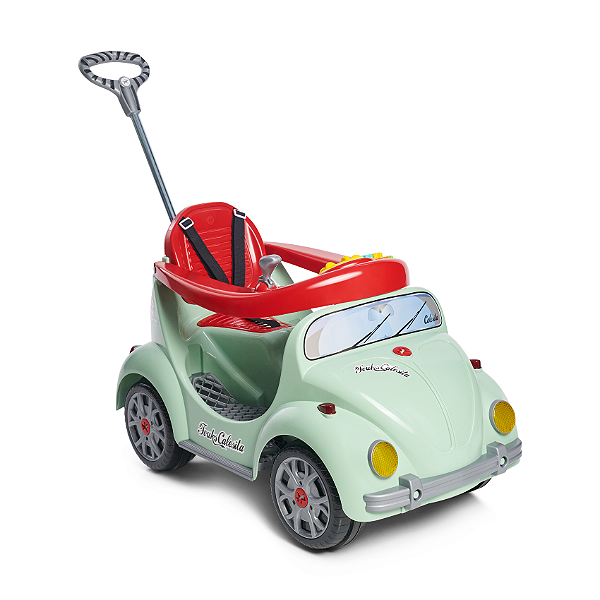 Quadriciclo Pedal e Passeio Fusca Fouks Vintage Calesita-Lançamento