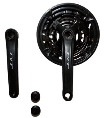 COROA AÇO BLACK PE DE VELA TRIPLA