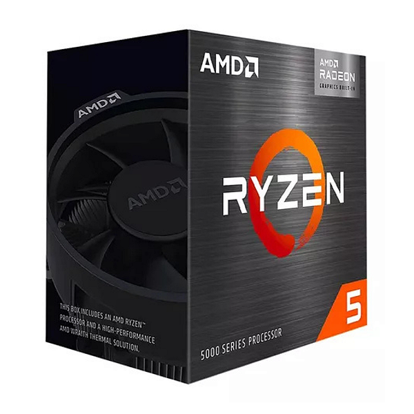 Processador AMD Ryzen 5 5600GT 6-Core 3.6 GHz (4.6 GHz Max Boost) Socket AM4 45-65W; AMD Radeon Graphics.