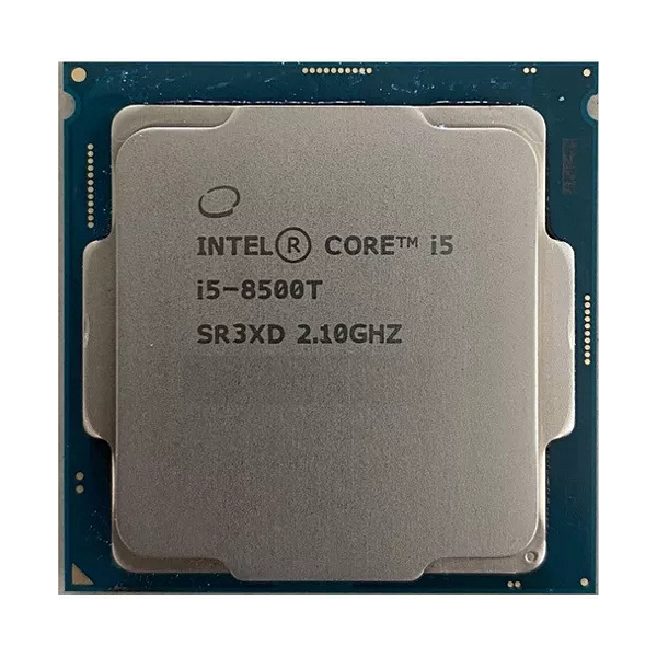 Processador Intel Core i5-8500T (Coffee Lake), Hexa-Core, 2.10 GHz (3.50 GHz Turbo Max), LGA 1151, 35W, 14 Nm. Intel UHD Graphics 630