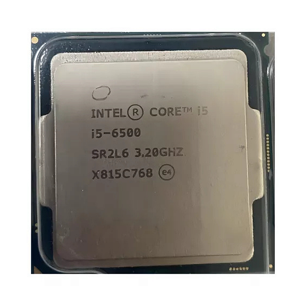 Processador gamer Intel Core i5-6500 de 4 núcleos e 3.6GHz de frequência com gráfica integrada
