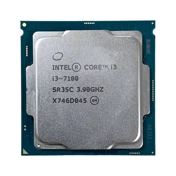Processador gamer Intel Core i3-7100 de 2 núcleos e 3.9GHz de frequência com gráfica integrada