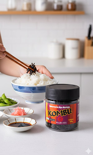 Conserva de Alga Marinha Kombu Maruiti 100g