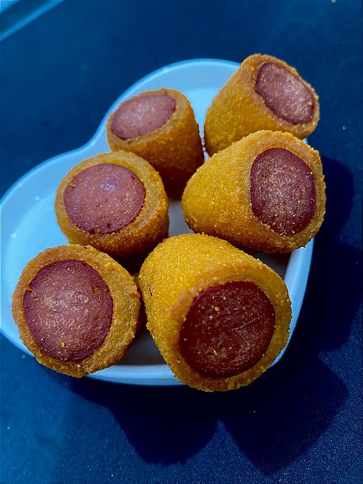 ENROLADINHO DE SALSICHA PRÉ-FRITO - 20 und