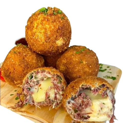 CROQUETA DE CUPIM COM QUEIJO