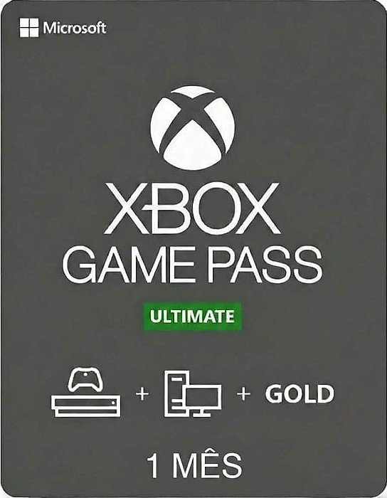Xbox Game Pass Ultimate 1 Mês Brasil