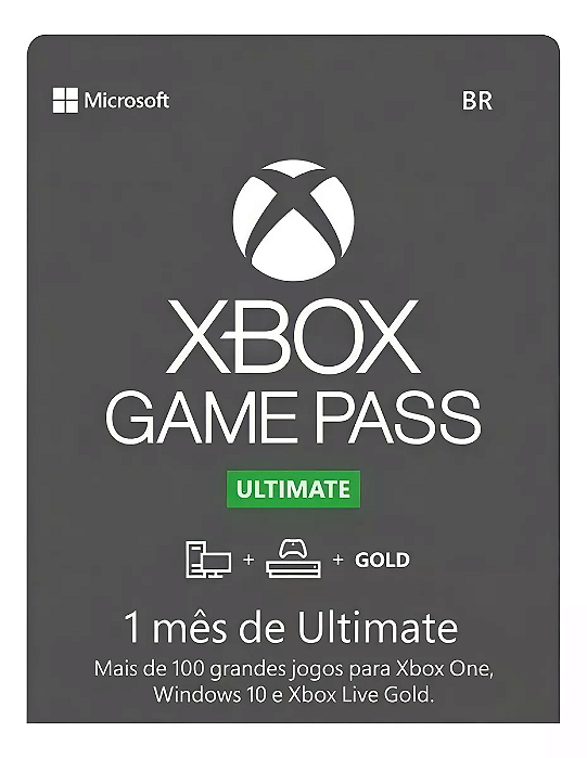 Xbox Game Pass Ultimate 1 Mês Brasil
