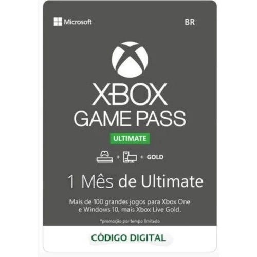 Xbox Game Pass Ultimate 1 Mês Novos Assinantes
