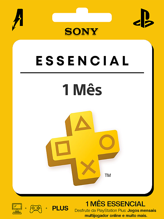 Playstation Plus Essencial 1 Mes