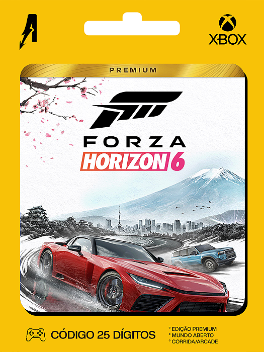 Forza Horizon 6 Premium Edition – Xbox One - Series X|S – Código 25 Dígitos