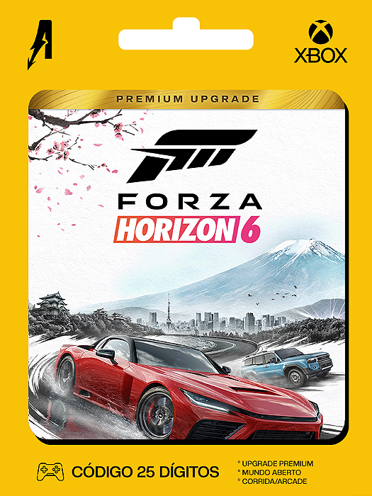 Forza Horizon 6 Premium Upgrade – Xbox One - Series X|S – Código 25 Dígitos