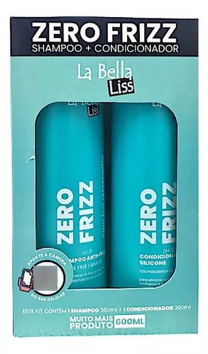 La Bella Liss Pack Shampoo + Condicionador Zero Frizz