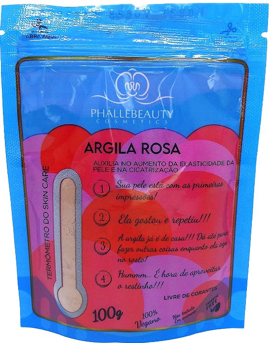 Argila Rosa Phallebeauty 100g