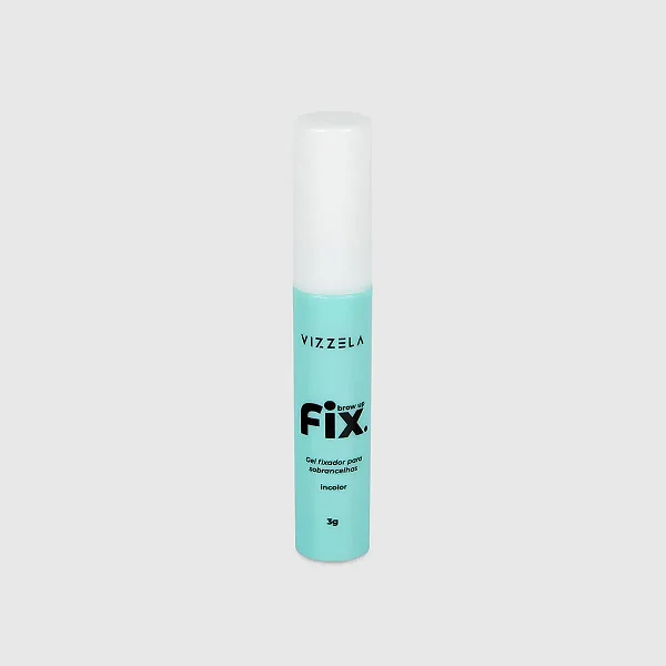 Vizzela Brow Up Fix Incolor Gel Fixador para Sobrancelhas