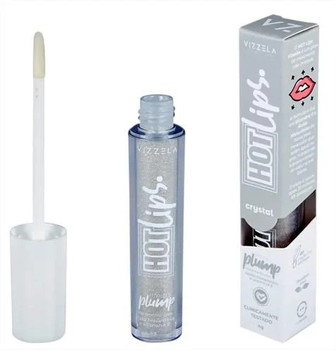 Vizzela Hot Lips Crystal Gloss Labial