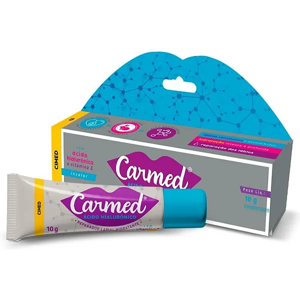 Carmed Hidratante Labial Ácido Hialurônico 10g