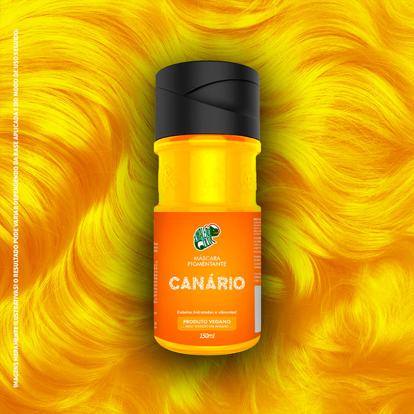 Máscara Pigmentante Kamaleão Color Canário 150ml