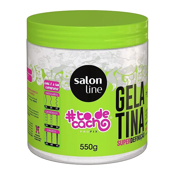 Salon Line Gelatina #todecacho Super Definição Com 550g