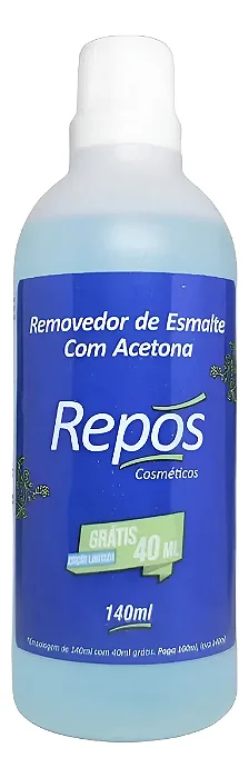 Repos Removedor De Esmalte Com Acetona 140ml