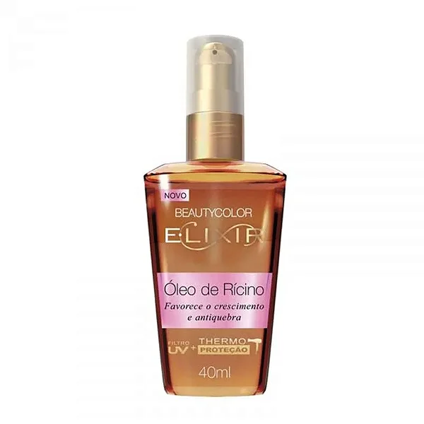 Beauty Color Óleo de Rícino Capilar Reparador de Pontas 40ml
