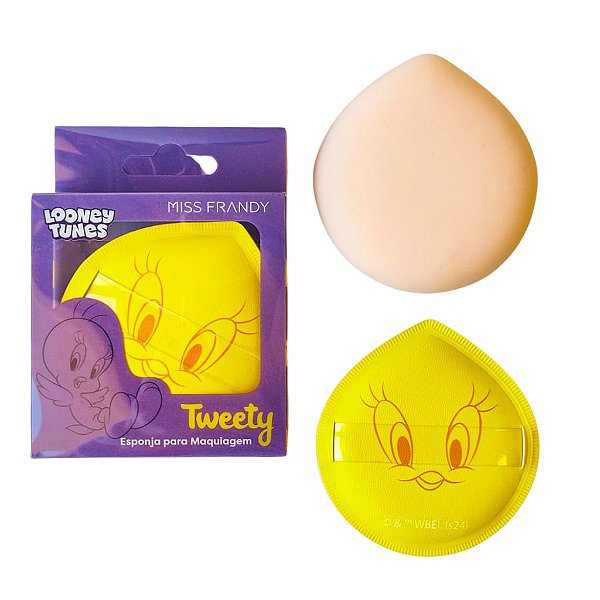Esponja Para Maquiagem Tweety Miss Frandy Lonely Tunes