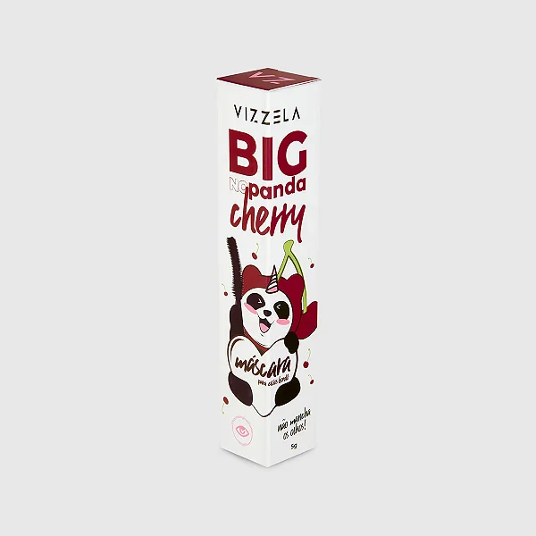 Máscara para Cílios Big No Panda Cherry Bordô