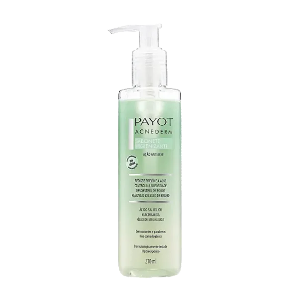 Payot Acnederm Higienizante Sabonete Líquido Facial 210ml