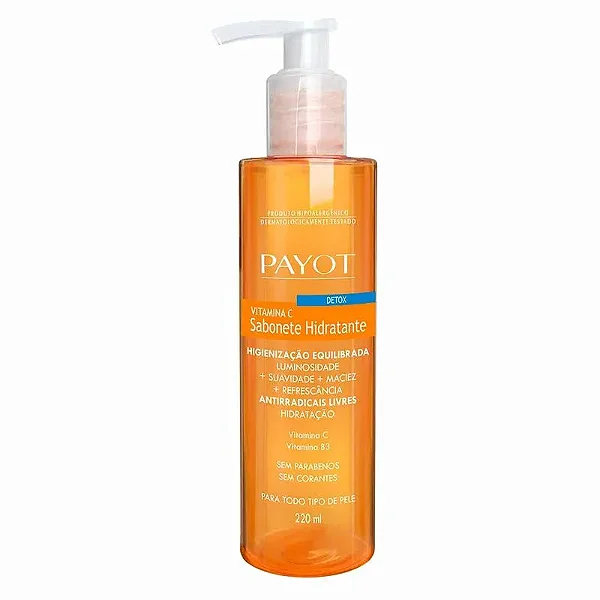 Payot Detox Vitamina C Sabonete Líquido 220ml
