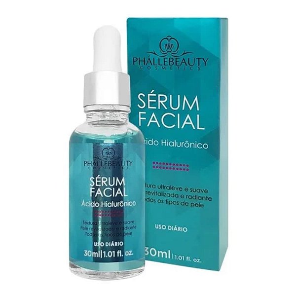 Sérum Facial Ácido Hialurônico Phallebeauty