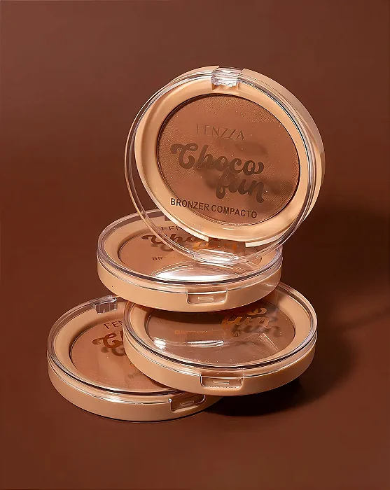 Choco Fun Bronzer Pó Compacto Fenzza
