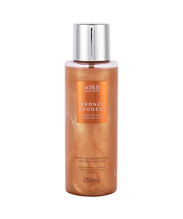 Body Splash Shimmer Collection Bronze Goddess Kiss New York
