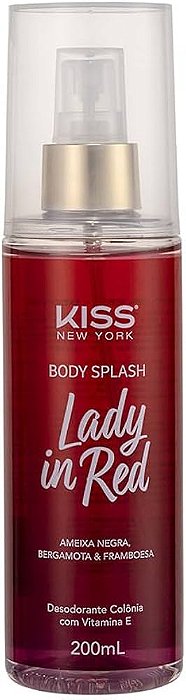 Kiss New York Lady in Red - Body Splash 200ml