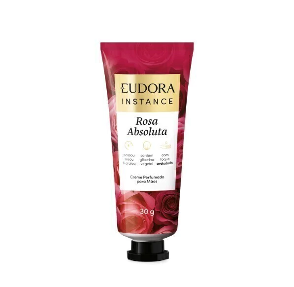 Creme Perfumado para Mãos Instance Rosa Absoluta 30g