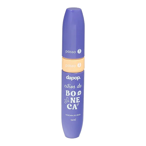 Máscara de Cílios 2 em 1 Cílios de Boneca DaPop 10 ml