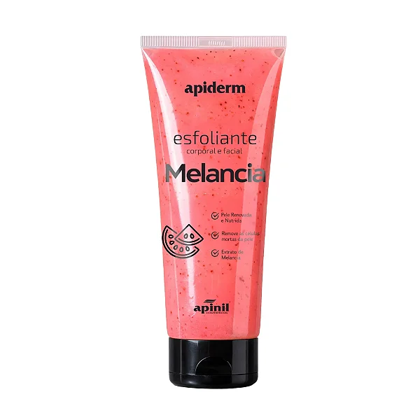 Esfoliante Corporal e Facial Melancia 190g Apinil Cosméticos